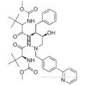 2,5,6,10,13-Pentaazatetradecanedioicacid,3,12-bis(1,1-dimethylethyl)-8-hydroxy-4,11-dioxo-9-(phenylmethyl)-6-[[4-(2-pyridinyl)phenyl]methyl]-,1,14-dimethyl ester,( 57193463,3S,8S,9S,12S) CAS 198904-31-3
